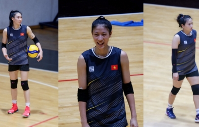 Nhan sắc rạng rỡ của dàn hot girl bóng chuyền Việt Nam khi tập huấn tại Thái