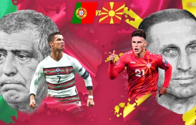 Xem trực tiếp Bồ Đào Nha vs Bắc Macedonia ở đâu? Kênh nào?