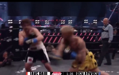 'Youtuber' Jack Paul tung 'cú đấm ngàn cân' hạ đẹp Ben Askren trong 1 phút