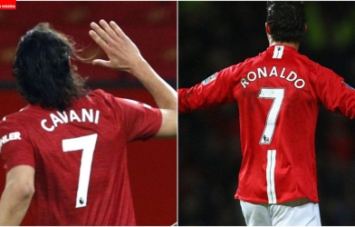 Chuyển nhượng bóng đá tối 28/8: Ronaldo và Cavani cùng mặc áo số 7 tại MU?