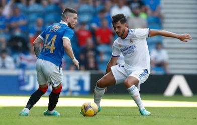 Video bàn thắng Rangers 2-1 Real Madrid: Đại gia thua ngược
