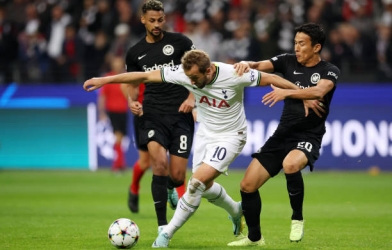 Trực tiếp Tottenham 0-0 Frankfurt: Bế tắc toàn tập