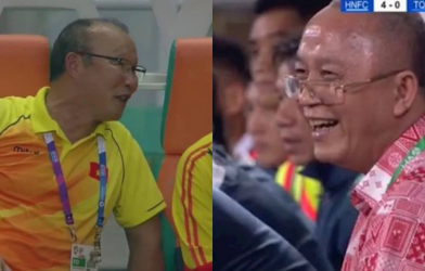 Đằng sau nụ cười của HLV Park và chủ tịch CLB Than Quảng Ninh