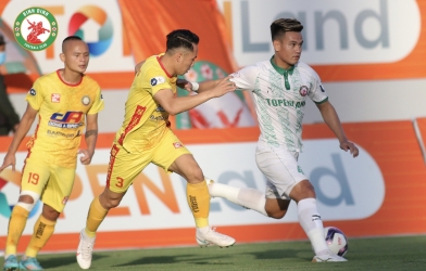 Bình Định bất lực nhìn Thanh Hóa giành trọn 3 điểm trên sân nhà