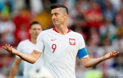 Lewandowski đánh đầu đầu đẳng cấp tung lưới Tây Ban Nha