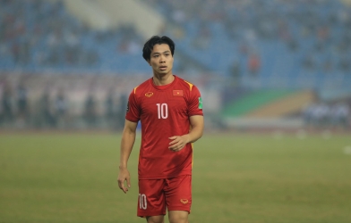 Đội hình chính thức Việt Nam vs Indonesia: Công Phượng lĩnh xướng hàng công