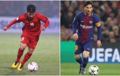 Quang Hải phát biểu muốn đối đầu Messi, có thể sang Pháp thi đấu?