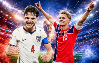 Sau 117 trận sát cánh, Rice và Odegaard phải loại nhau khỏi World Cup