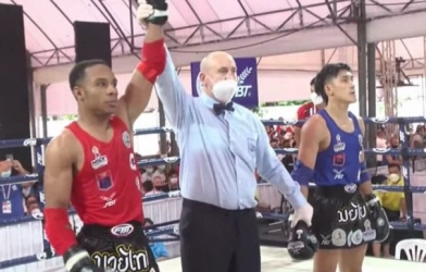 Ra đòn khiến đối thủ bỏ chạy, Nguyễn Trần Duy Nhất vẫn bị xử thua ở giải Muay thế giới