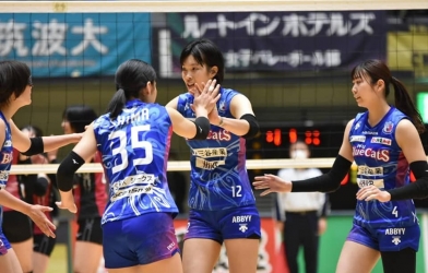 Thanh Thúy tiếp tục tỏa sáng, PFU BlueCats thắng dễ ĐH Fukuoka