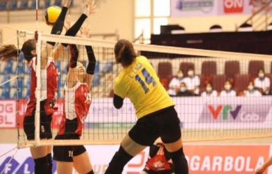 Hóa chất Đức Giang thắng nghẹt thở Đăk Lăk tại trận mở màn vòng 2 giải bóng chuyền VĐQG 2021