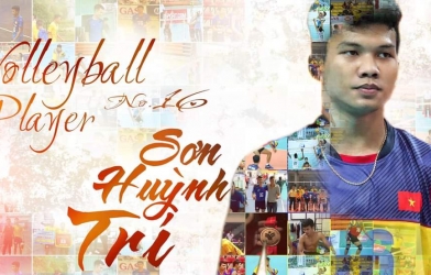 Hot boy bóng chuyền Sơn Huỳnh Trí: Tay đập triển vọng của TP.HCM