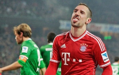 Franck Ribery xuất sắc nhất Bundesliga 2013