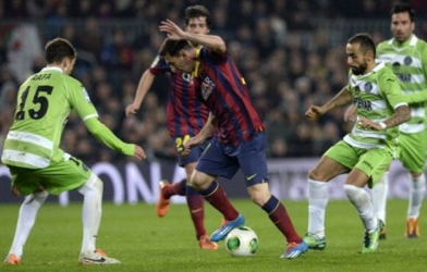 Video bàn thắng: Barcelona 4-0 Getafe (Cup nhà vua TBN)