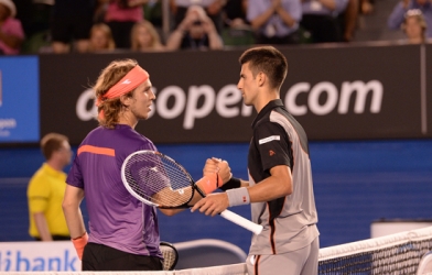 Australian Open 2014: Thắng kịch tính Lacko, Djokovic tiếp bước vào vòng 2