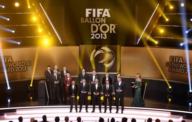 Công bố đội hình tiêu biểu FIFA 2013: Vắng bóng Premier League, La Liga lại áp đảo