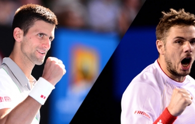 Australian Open 2014: Thắng dễ Fognini, Djokovic chạm chán Wawrinka tại tứ kết