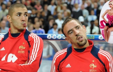 Ribery và Benzema hầu tòa vì gái gọi Zahia