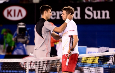 Video tennis: Djokovic - Wawrinka (Tứ kết Australian Open 2014)