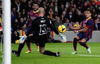 Video bàn thắng: Barca 3-0 Malaga (Vòng 21 - La Liga 2013/14)