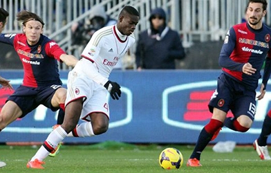 AC Milan lội ngược dòng kịch tính trước Cagliari, Seedorf có chiến thắng thứ 2