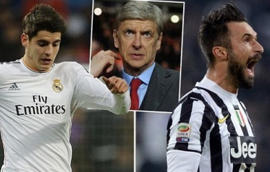 Bản tin Bóng đá đầu tiên năm Giáp Ngọ 2014: Arsenal săn tiền đạo phút chót