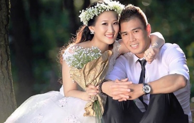 Những đám cưới cầu thủ Việt đẹp nhất năm