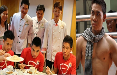 U19 Việt Nam sẽ được lực sỹ Phạm Văn Mách tư vấn về việc rèn thể lực