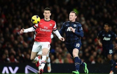 Video bóng đá: Arsenal 0-0 MU (Vòng 26 - Premier League 2013/14)