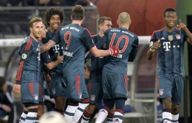 Video bàn thắng: Hamburger 0-5 Bayern Munich (Cup Quốc Gia Đức)