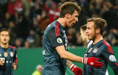 Bayern tạo cơn mưa bàn thắng ở Cúp Quốc gia Đức