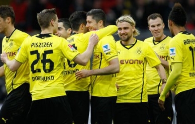 Vòng 21 Bundesliga: Bayern Munich và Dortmund cùng đại thắng