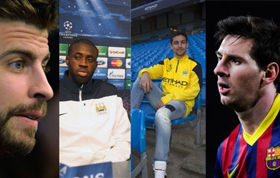 Sao Man City và Barca nói gì trước đại chiến?