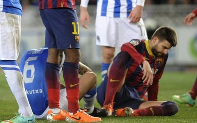 Pique nghỉ 2 tuần, Barca đứng ngồi không yên