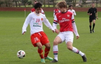 U19 Việt Nam bất ngờ giành chiến thắng 3-0 trước U19 Arsenal