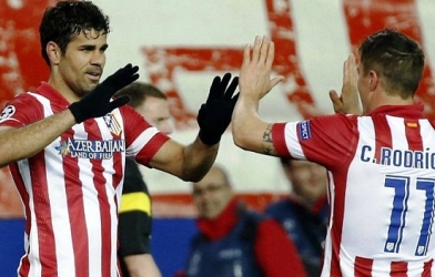 Atletico Madrid 4-1 AC Milan: 'Quái thú' Diego Costa