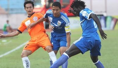 Thắng SHB.ĐN, B.Bình Dương 'phá dớp' tại sân Chi Lăng