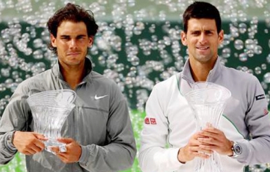 Video tennis: Djokovic dễ dàng đánh bại Nadal tại chung kết Miami Masters