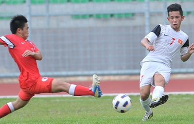 U19 Việt Nam thiếu vắng Hồng Duy trong trận gặp U19 Lille