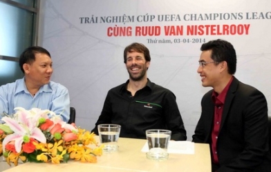 Van Nistelrooy dự đoán đội bóng sẽ vô địch Champions League 2014