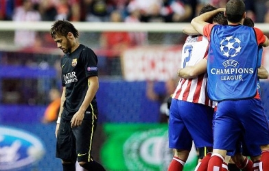 Atletico Madrid 1-0 Barca: Người khổng lồ dừng bước