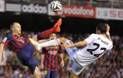 Video bàn thắng: Real Madrid 2-1 Barcelona (Cup nhà vua TBN 2013/14)