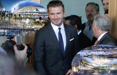 Có biến, SVĐ trong mơ của Beckham khả năng sẽ không thể xây dựng