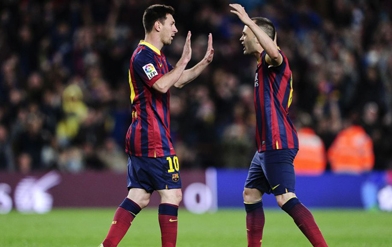 Lionel Messi mang niềm vui khôn xiết về với Nou Camp