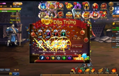 Game thủ Nhai Cơ Tam Quốc tấp nập Đập Trứng Hứng Quà