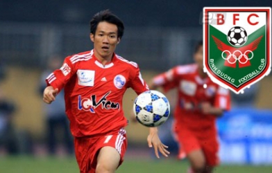 B.Bình Dương thể hiện tham vọng vô địch V-League 'bằng' Tấn Tài