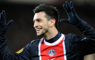 Barca tính đổi Dani Alves lấy Javier Pastore của PSG