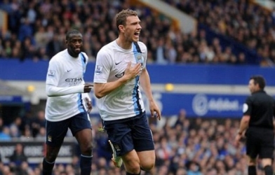 Video bàn thắng: Everton 2–3 Man City (Ngoại hạng Anh 2013/14)