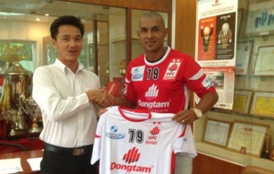 Evaldo bị thanh lý hợp đồng sau 2 ngày gia nhập ĐT Long An