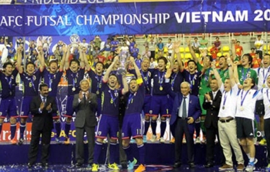 VCK futsal châu Á 2014: Đánh bại Iran, Nhật Bản lên ngôi vô địch
